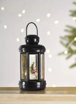  Emos LED dekoracija, lampion sa Djedom Mrazom, 20 cm