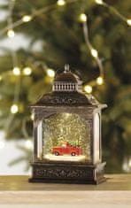 EMOS LED dekoracija, božićni lampion s autićem, 21cm