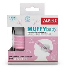 ALPINE Hearing Muffy Baby dječje izolacijske slušalice, roza