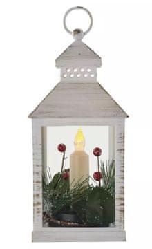 EMOS LED dekoracija, božićni lampion sa svijećom, 23 cm