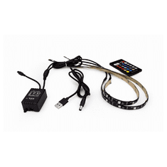 Gembird USB LED trak RGB, 2x 50 cm