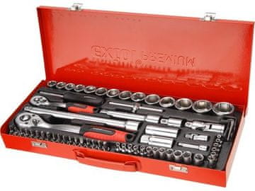 Extol Premium Utičnica (8818370) set od 65 dijelova, 1/4", 1/2", CrV
