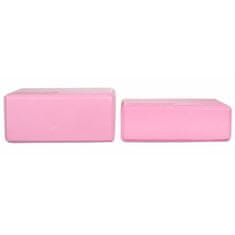 Merco blok za jogu, 7,5 cm, ružičasta
