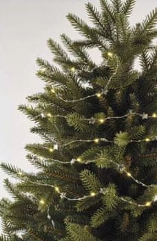  Emos 20 LED božićni lančić, zvijezde, srebrni, 1.9 m 