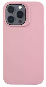 Sensation maska za iPhone 14 Pro Max, silikonska, ružičasta