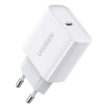 Ugreen Ugreen USB punjač Power Delivery 3.0 Quick Charge 4.0+ 20W 3A bijeli (60450)