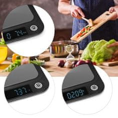 GOTEL LCD Bluetooth kuhinja skali do 5 kg + aplikacija