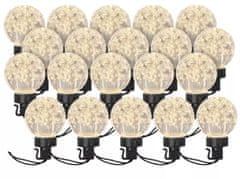 EMOS 20 LED svjetlosni lanac, Party svjetla, okrugli, 7,6 m
