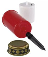 EMOS LED ubodna nadgrobna svijeća, vanjska i unutarnja, 25 cm