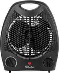 ECG TV 3030 Heat R ventilator za topli zrak, crni