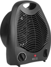 ECG TV 3030 Heat R ventilator za topli zrak, crni