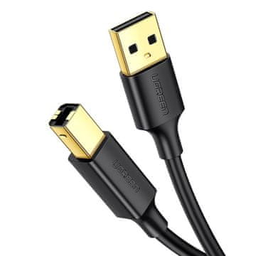 Ugreen Kabel za pisač USB 2.0 - USB-B 1,5 m crni