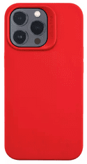 CellularLine Sensation maskica za iPhone 14 Pro, silikonska, crvena
