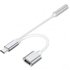 aptel Adapter muški i ženski USB tip c na audio priključku 3.5