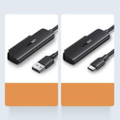 Ugreen Adapter za 2,5" SATA III 3.0 na USB HDD SSD - crni