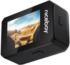 Niceboy VEGA X akcijska kamera, 8K, crna