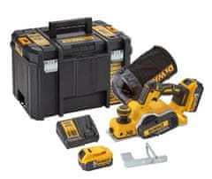 DeWalt DCP580P2 18V 2 x 5,0 Ah XR Li-Ion bežična blanjalica