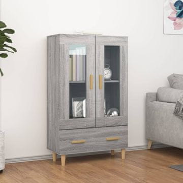 Vidaxl Ormarić, sivi hrast sonoma, 70x31x115 cm, materijal na bazi drva