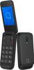 Alcatel 2057D telefon, preklopni, Dual SIM, crna (2057D-3AALE712)