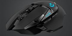 Logitech G502 Lightspeed bežični miš, crna