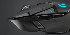 Logitech G502 Lightspeed bežični miš, crna