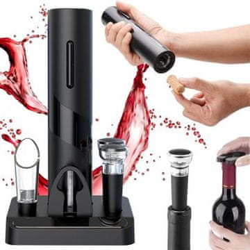 Verkgroup Set električnih otvarača za vino sa postoljem
