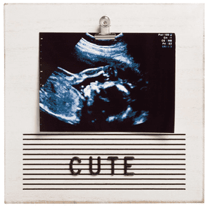 Letter Board i Sonogram okvir