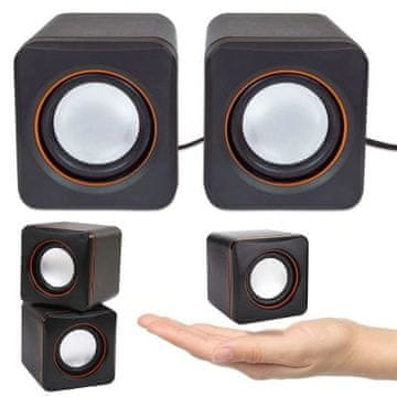 Verkgroup USB mini zvučnici za računalo 2.0 JACK