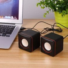 Verkgroup USB mini računalni zvučnici 2.0 Jack