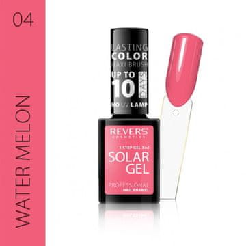 REVERS Revers Solar Gel lak za nokte 12 ml Watermelon 04 sjaj poput hibrida