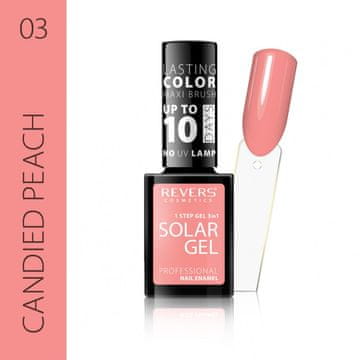 REVERS Revers Solar Gel #03 lak za nokte 12 ml, efekt hibrida do 10 dana