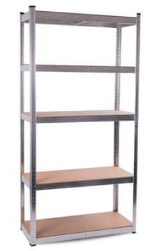 Aga Metalna polica 180x90x40 cm 5 polica