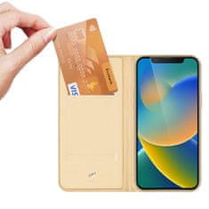 Dux Ducis Skin Pro preklopna maska za iPhone 14 Plus, zlato