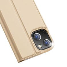 Dux Ducis Skin Pro preklopna maska za iPhone 14 Plus, zlato