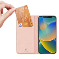 Dux Ducis Skin Pro preklopna maska za iPhone 14, ružičasta