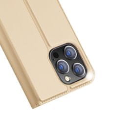 Dux Ducis Skin Pro preklopna maska za iPhone 14 Pro, zlato