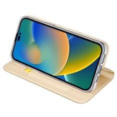 Dux Ducis Skin Pro preklopna maska za iPhone 14 Pro, zlato