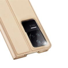 Dux Ducis Skin Pro preklopna maska za Xiaomi Poco F4 5G, zlato