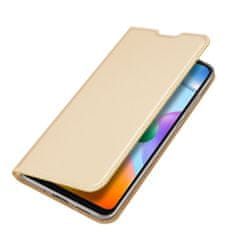 Dux Ducis Skin Pro preklopna maska za Xiaomi Redmi 10C, zlato