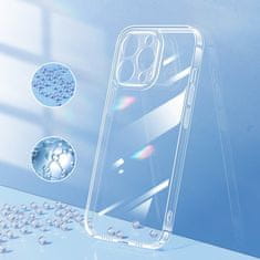 Joyroom Rugged silikonska maska za iPhone 14 Pro Max, proziran