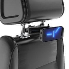 MG Headrest Arm držač za automobil na naslonu za glavu, crno