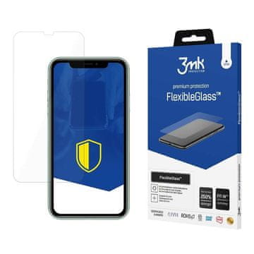 3MK Fleksibilno zaštitno staklo za ekran iPhone 11 s izvrsnom zaštitom