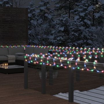 Vidaxl Svjetlo od užeta, 120 LED dioda, višebojno, 5 m, PVC