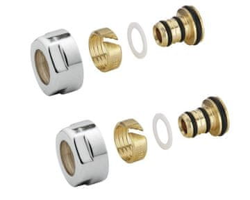 SAPHO Mat Priključak za Alupex 16mm, Nehrđajući Čelik