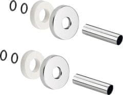 SAPHO Set Pokrovnih Rozeta, Krom 55mm