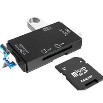 Verkgroup 3u1 SD microSD čitač memorijskih kartica USB 3.0 C traka 480Mb/s