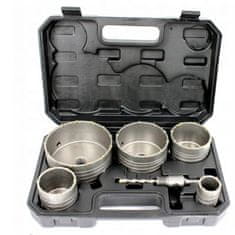 Silver Tools Set od 6 SDS plus dijamantnih krunskih pila