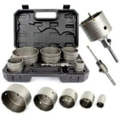 Silver Tools Set od 6 SDS plus dijamantnih krunskih pila