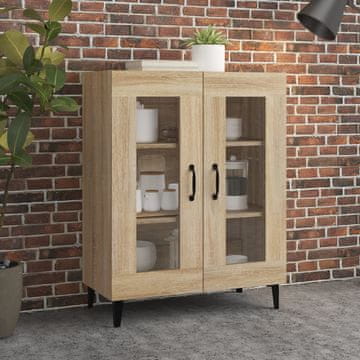 Vidaxl Ormarić, Sonoma hrast, 69,5 x 34 x 90 cm, materijal na bazi drva