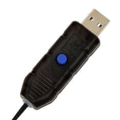 Vidaxl Spiralno osvijetljeno božićno drvce s posudom bijelo 120 cm PVC